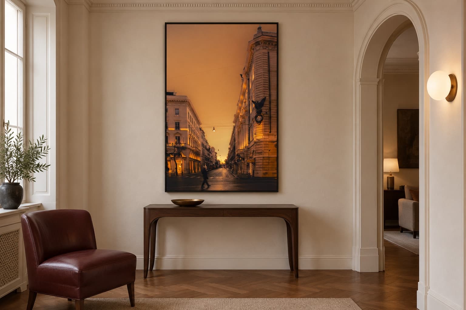 Illustrative room setting for Roma, Golden Hour