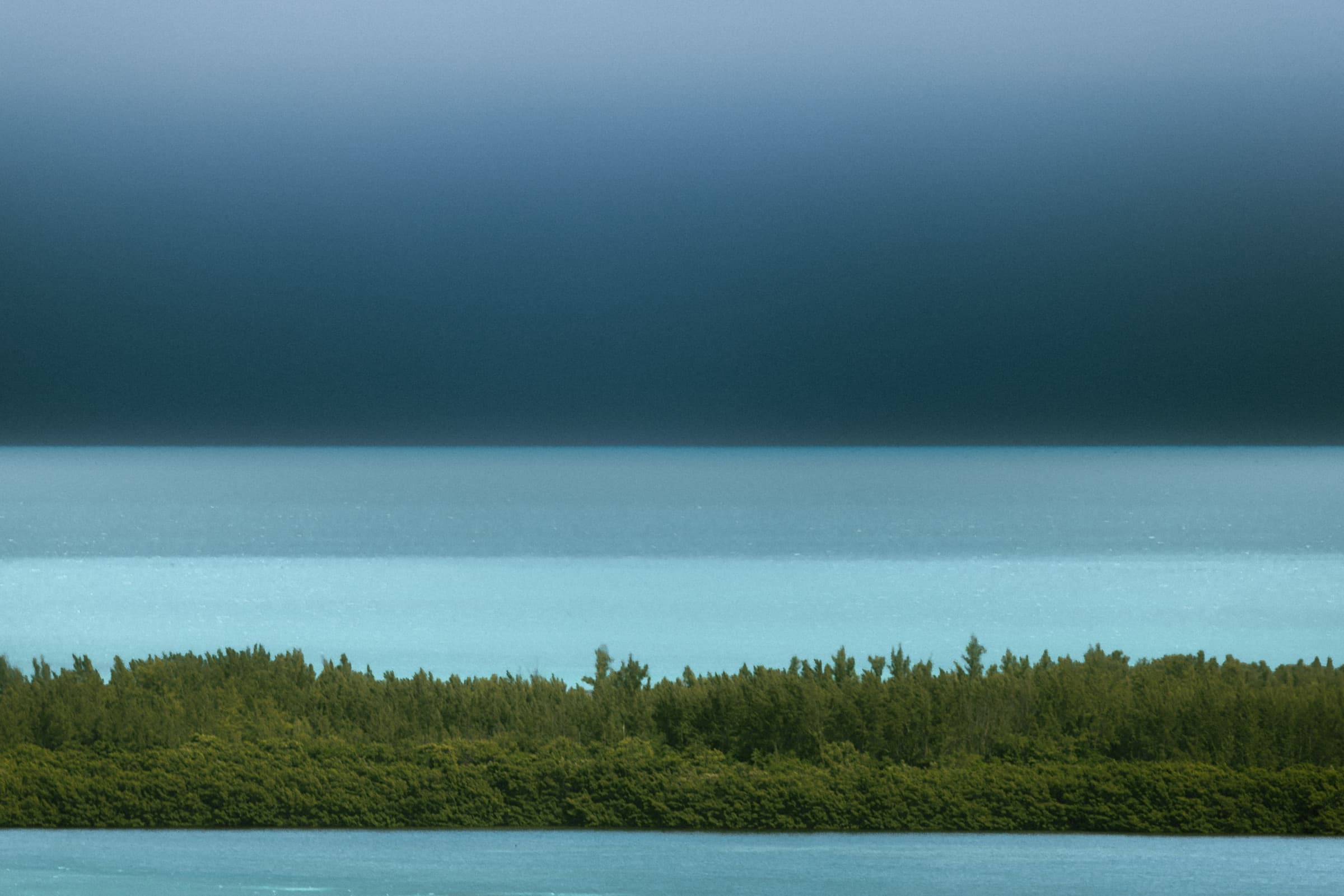 Between Blue Bands by Daniel Montero
