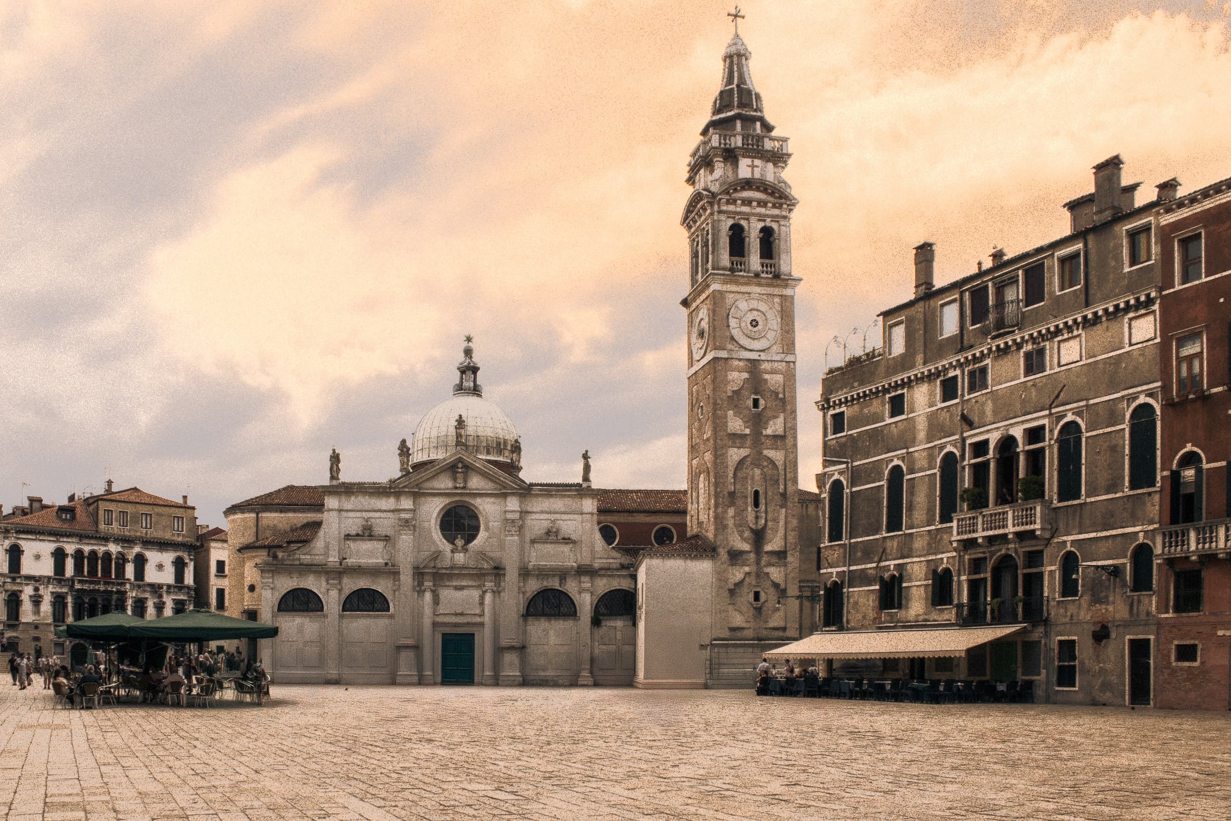 Square and Bell Tower by Daniel Montero