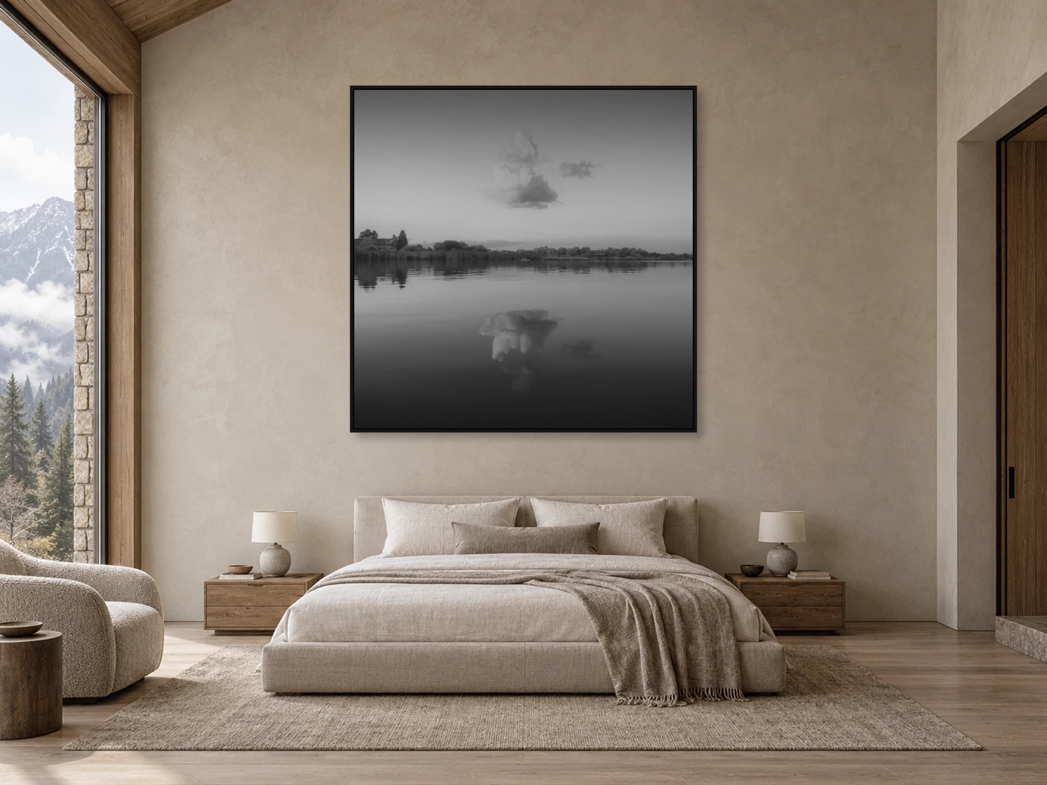 Illustrative interior setting for Cloud Mirror