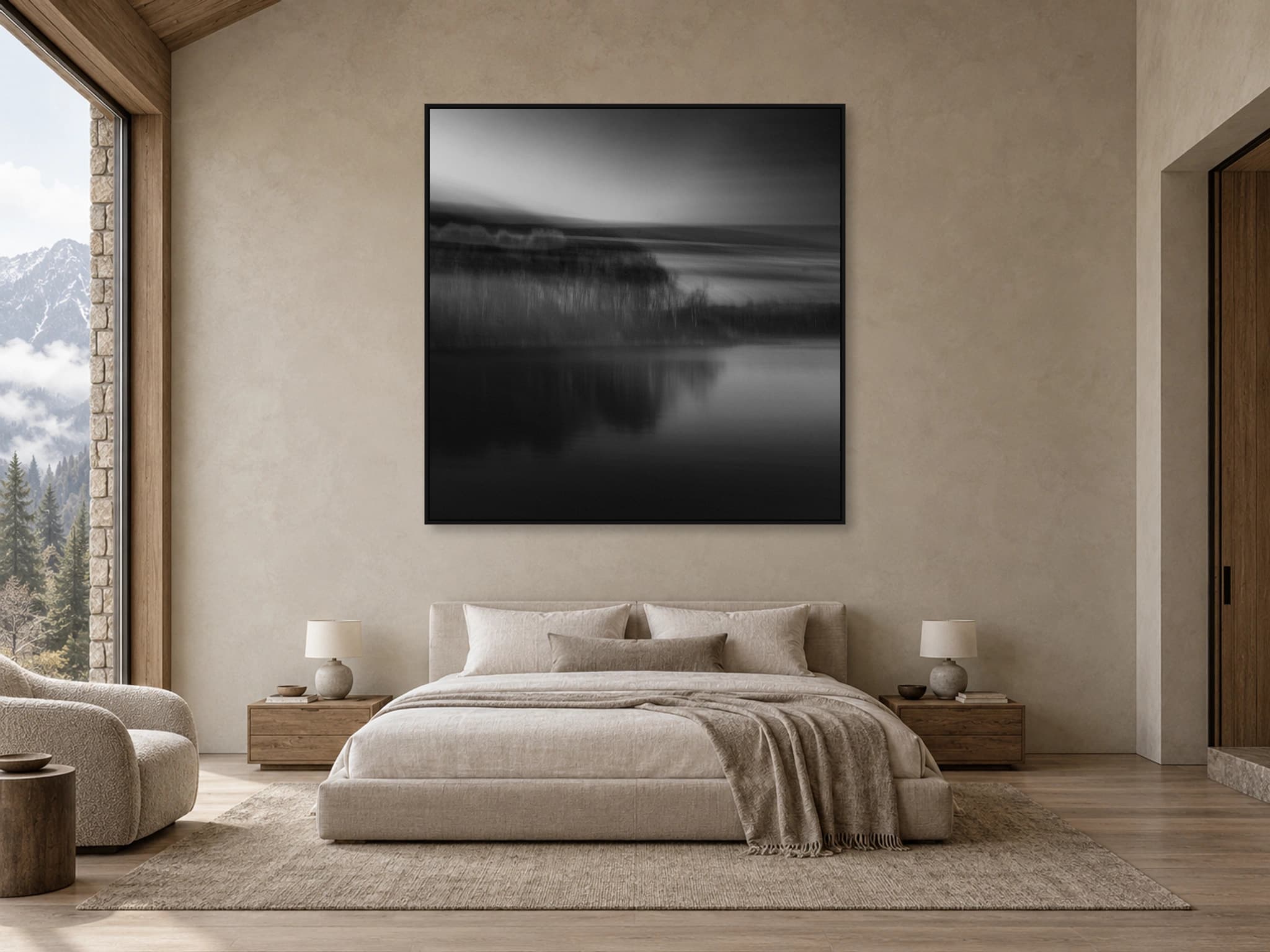 Illustrative interior setting for Lake, Long Exposure