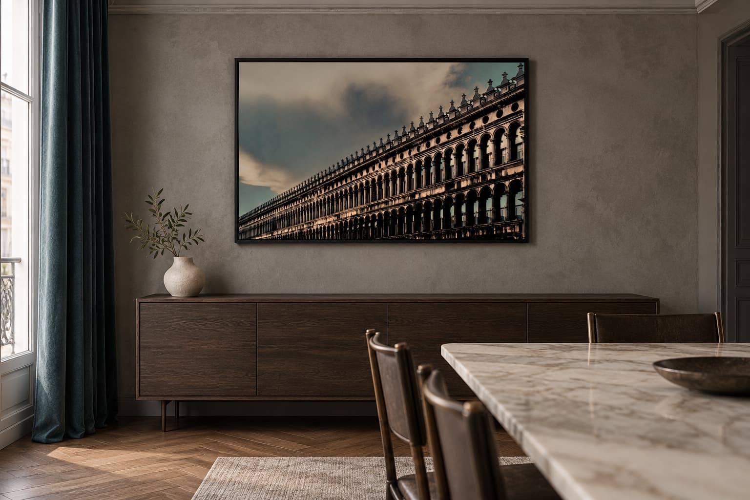 Illustrative interior setting for Arcade under Cloud