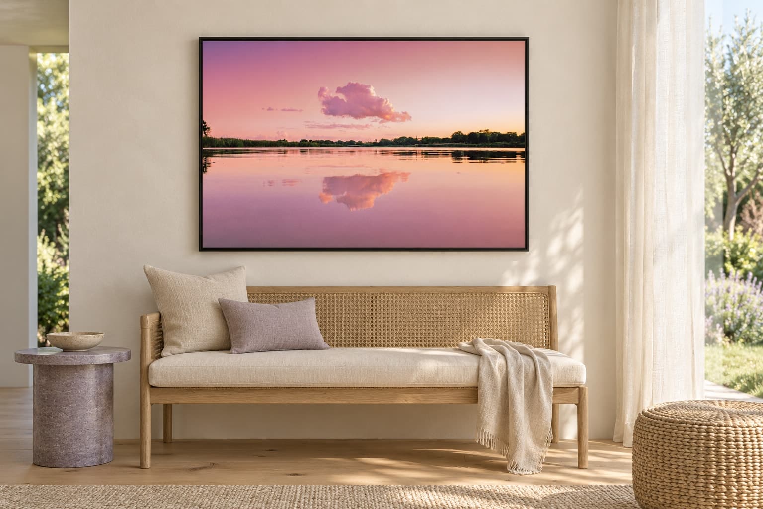 Illustrative interior setting for Cloud and Counterpart