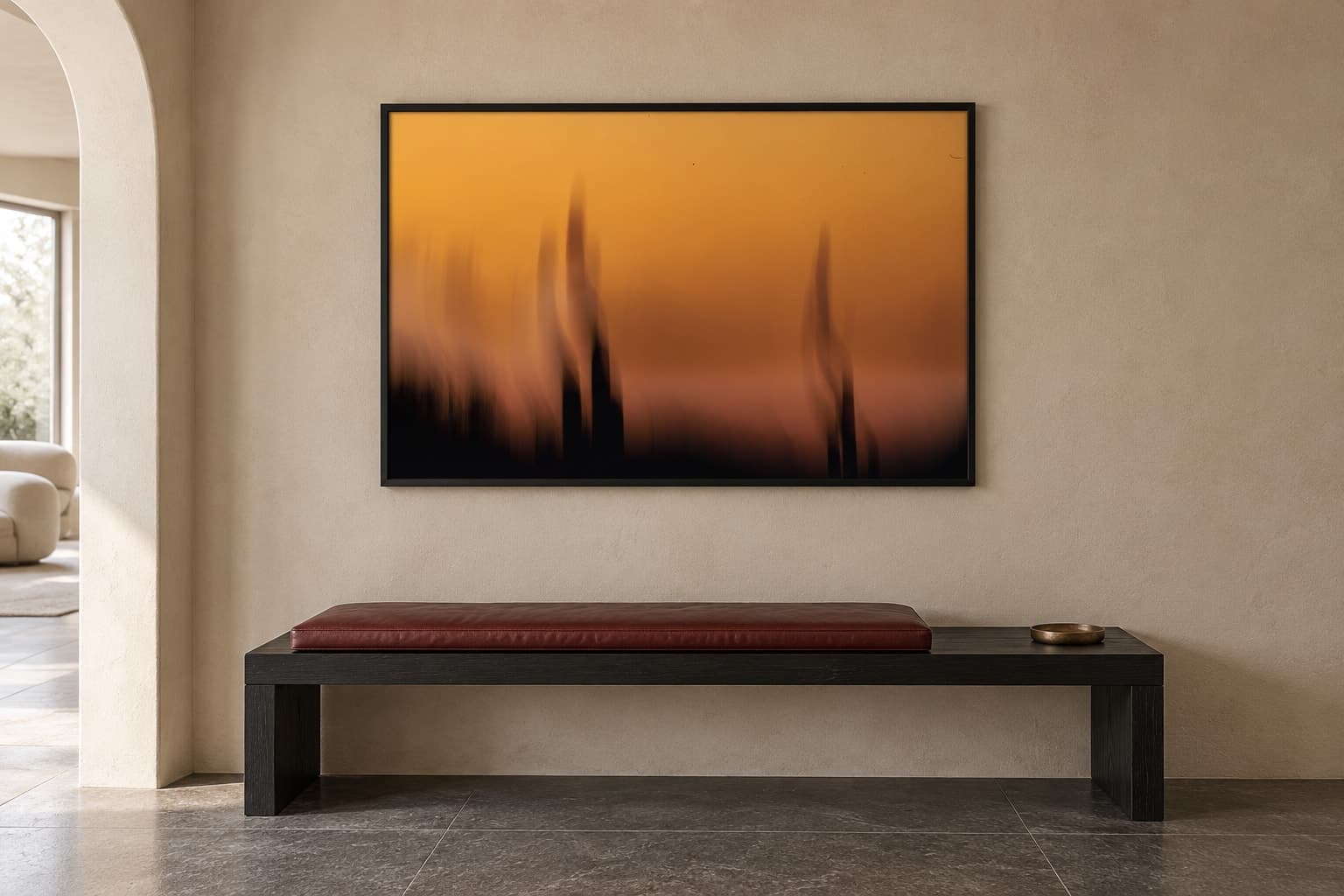 Illustrative interior setting for Ochre Spires