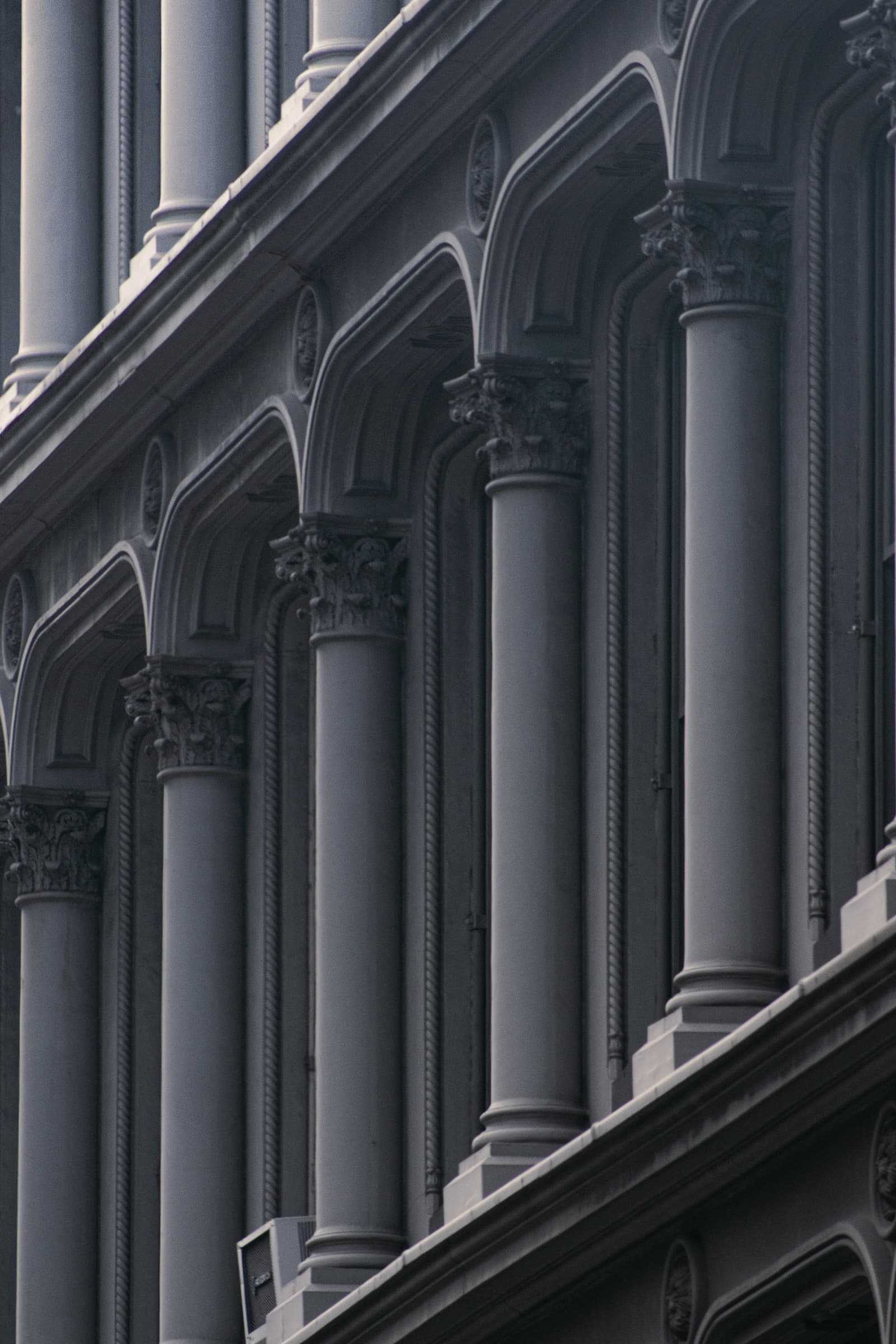 Receding Columns by Daniel Montero
