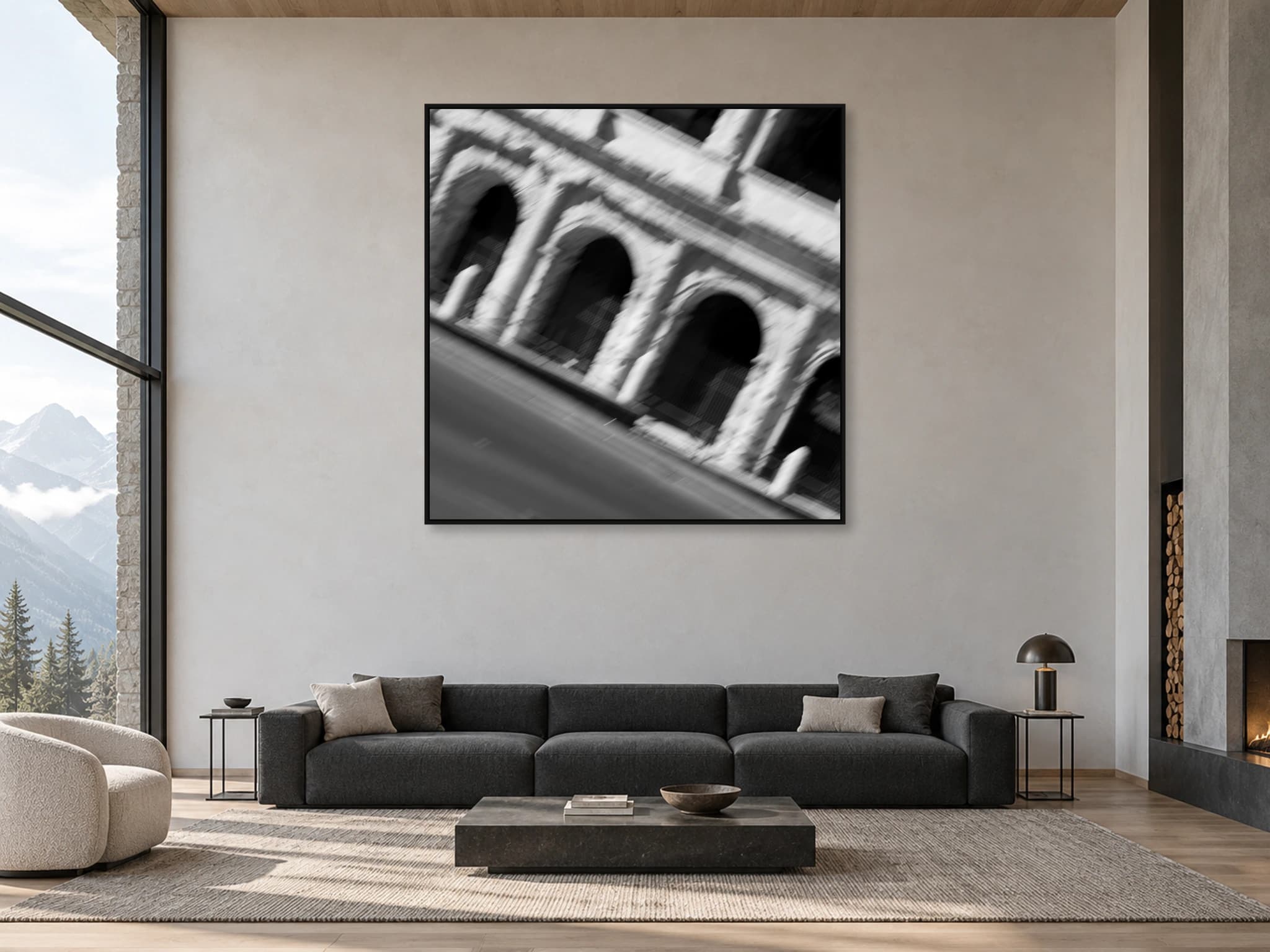Illustrative interior setting for Arches in Motion