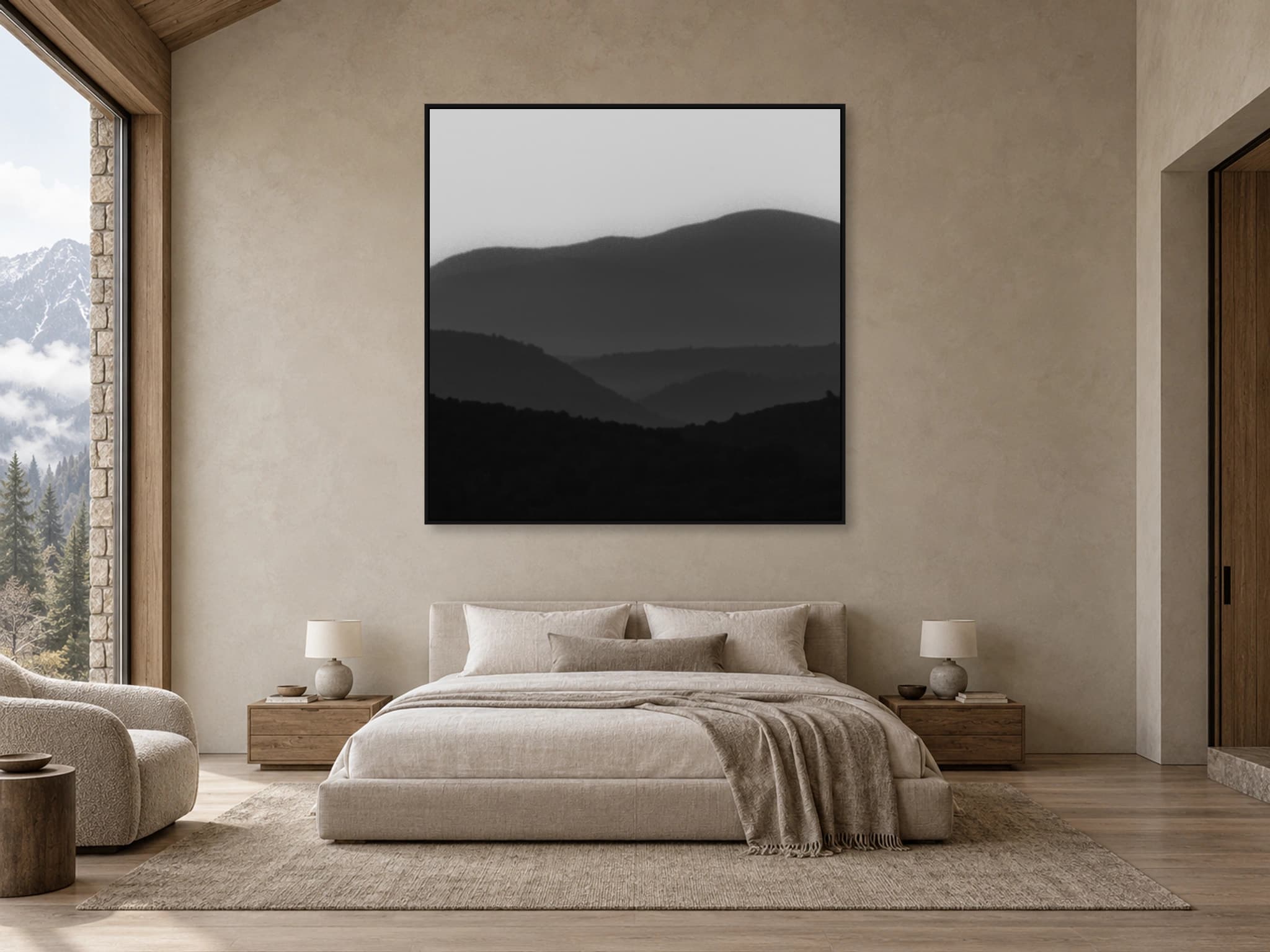 Illustrative interior setting for Ridgelines