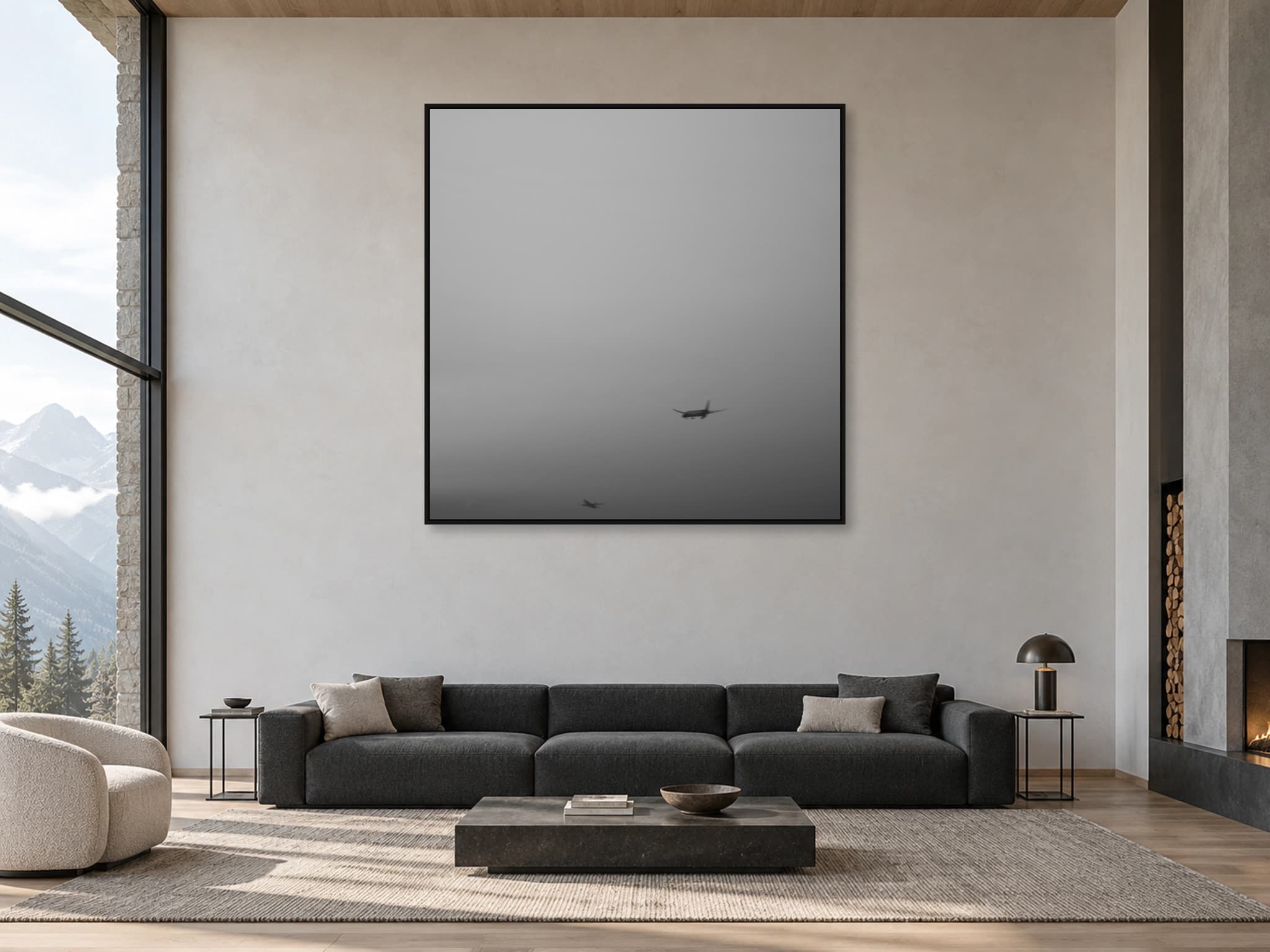 Illustrative interior setting for Two Approaches